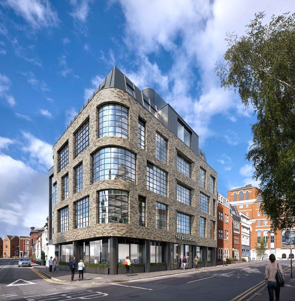 3d architectural photomontage of the brickworks in reading