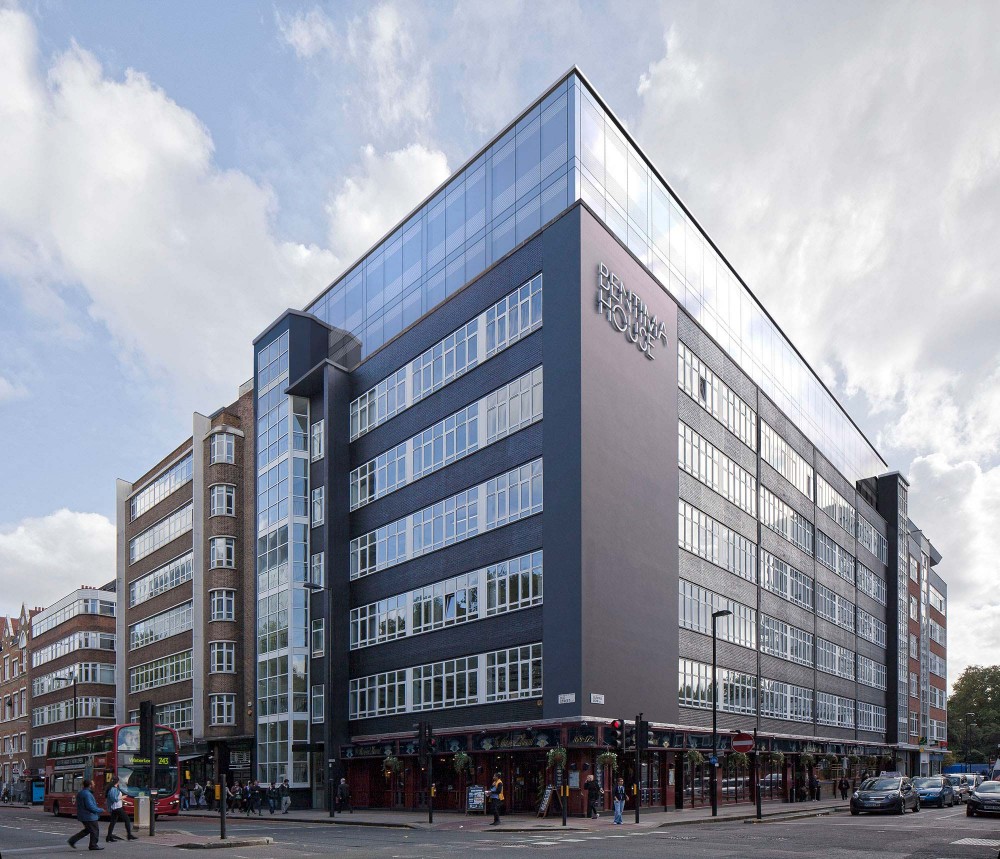 3d architectural rendering photomontage of bentima house in london