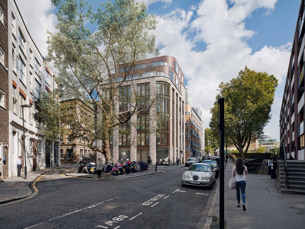 architectural rendering photomontage sycamore street london
