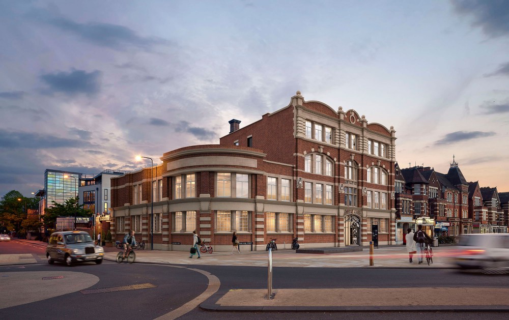 3d architectural photomontage cgi of jam factory in oxford 