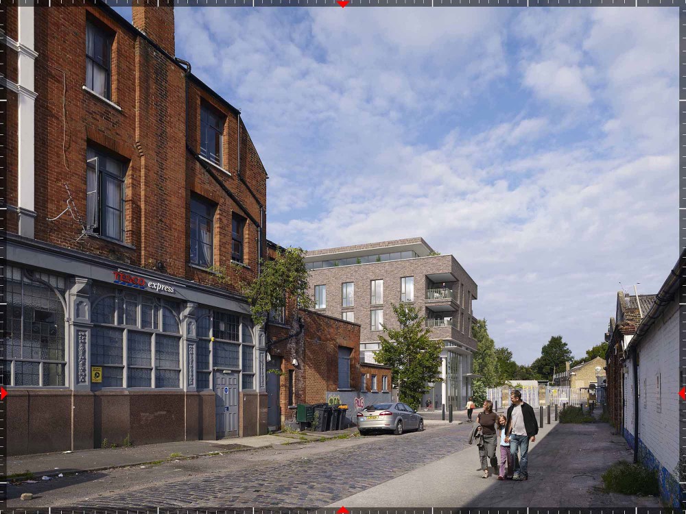 verified view AVR level 3 architectural rendering waterworks road brixton